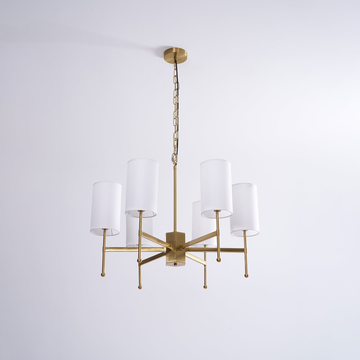 Brilliancess Brass Chandelier - Vakkerlight