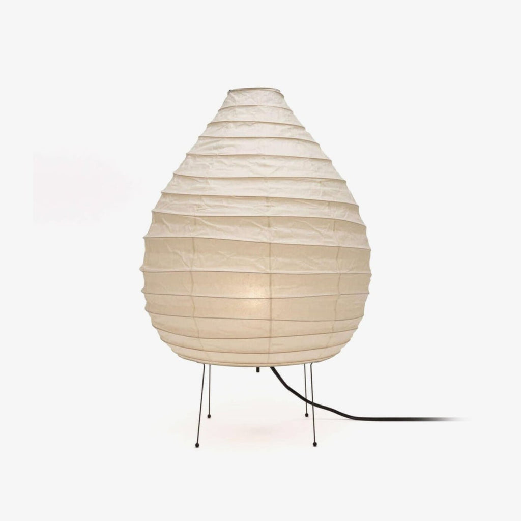 Lampă de masă cu felinar din hârtie Washi