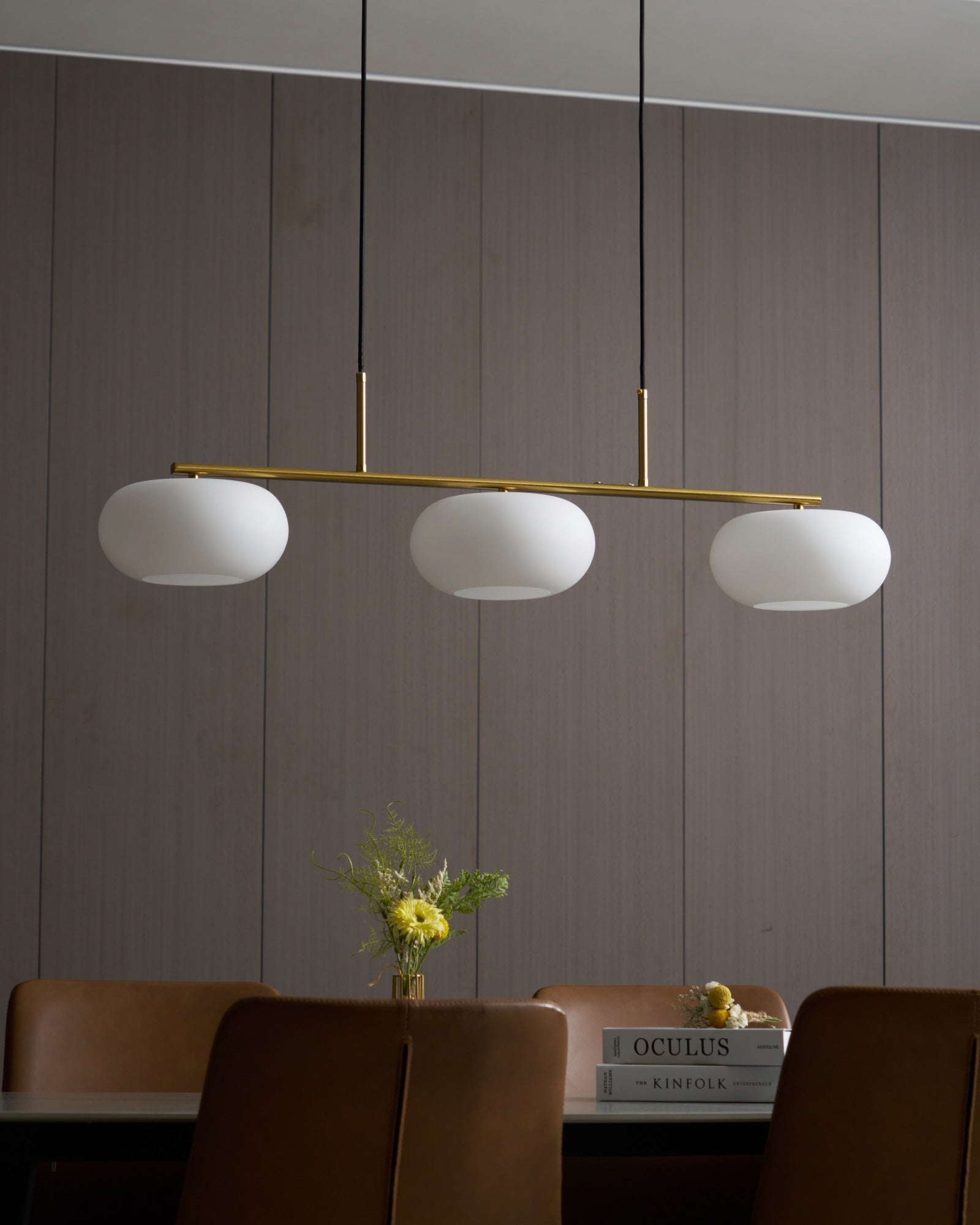 Sculptural Pendant Light