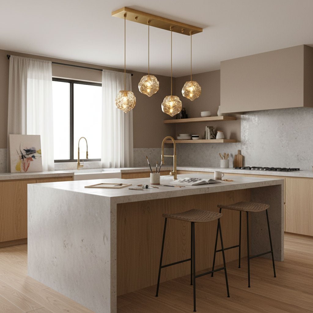 Illyria Ice Glass Pendant Lamp