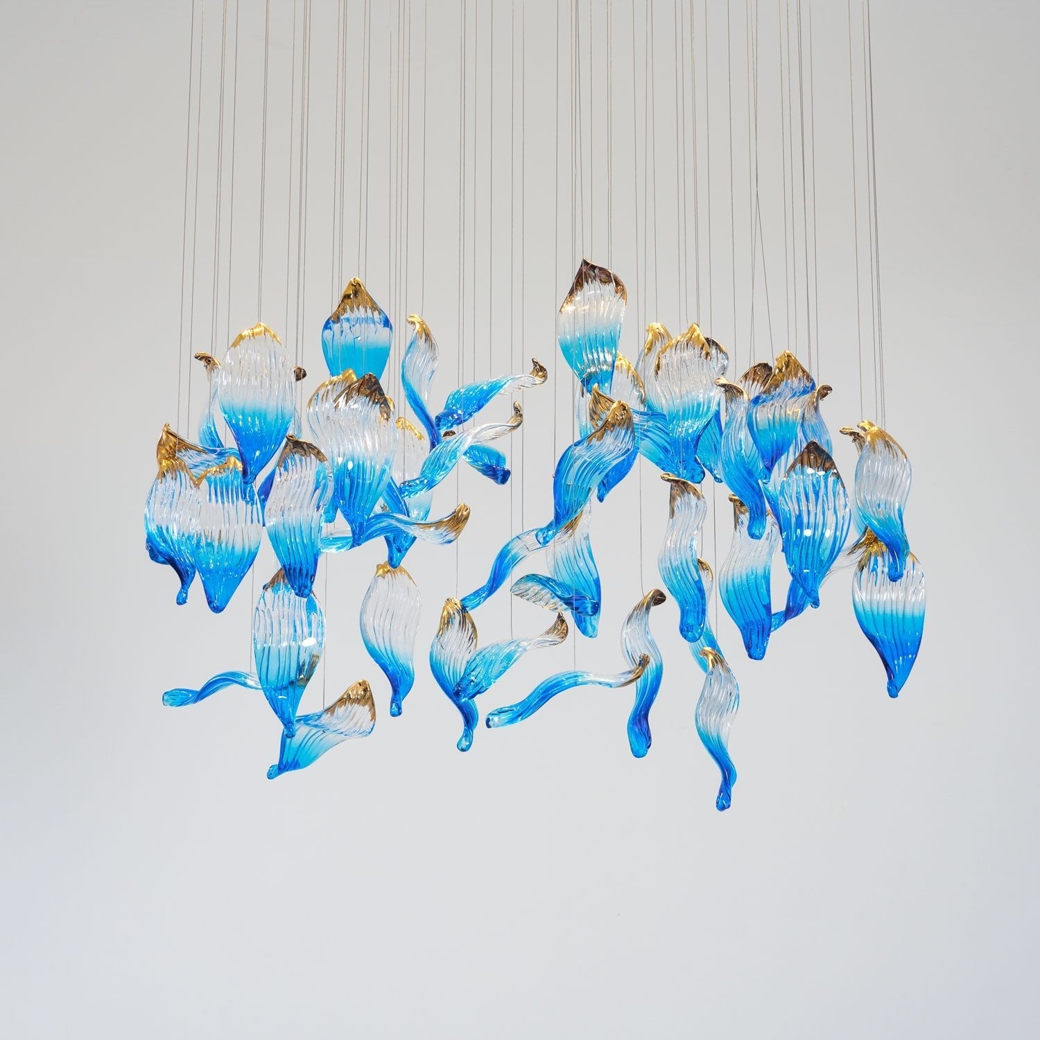 Ocean Drift Blown Glass Customize Chandelier