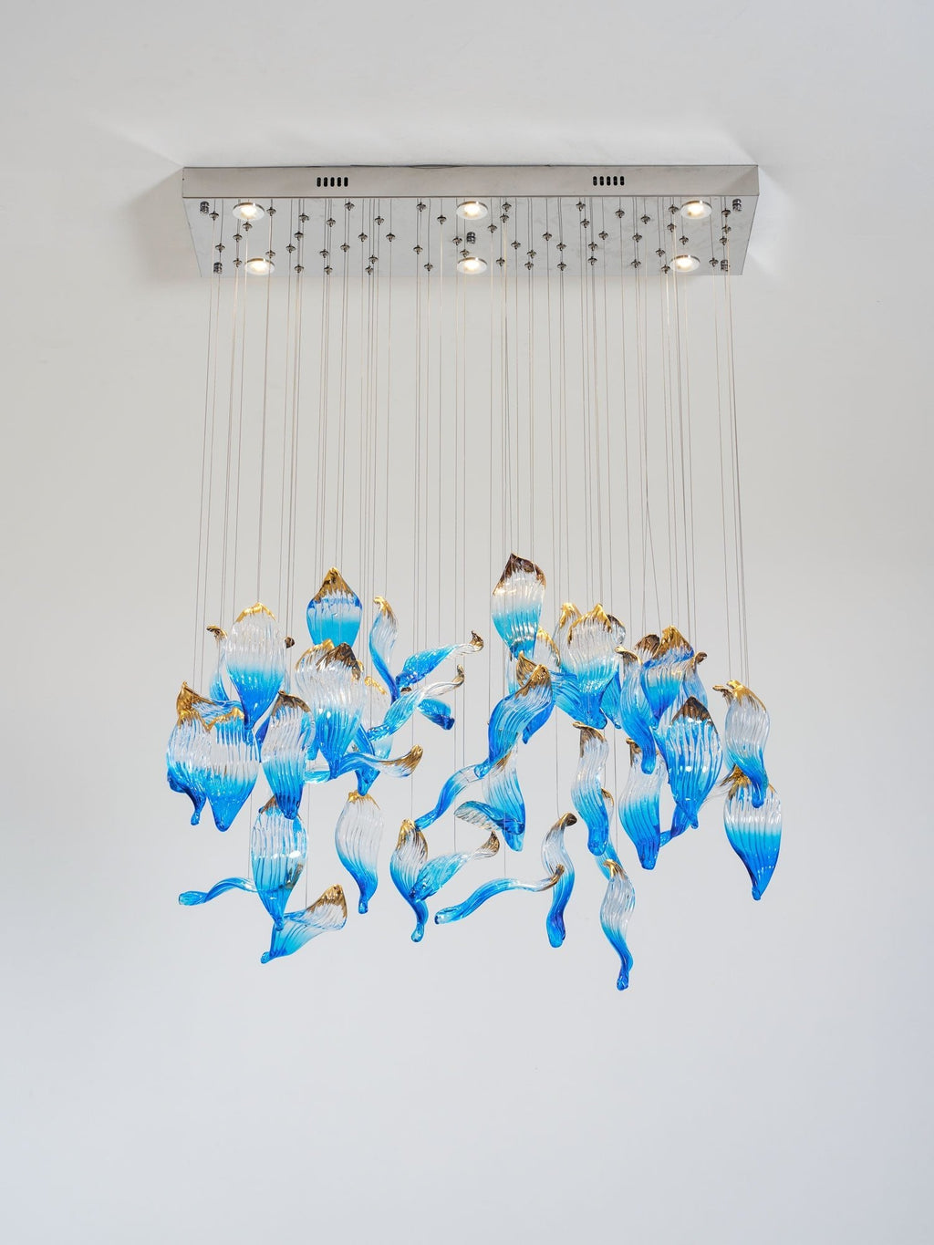 Ocean Drift Blown Glass Customize Chandelier