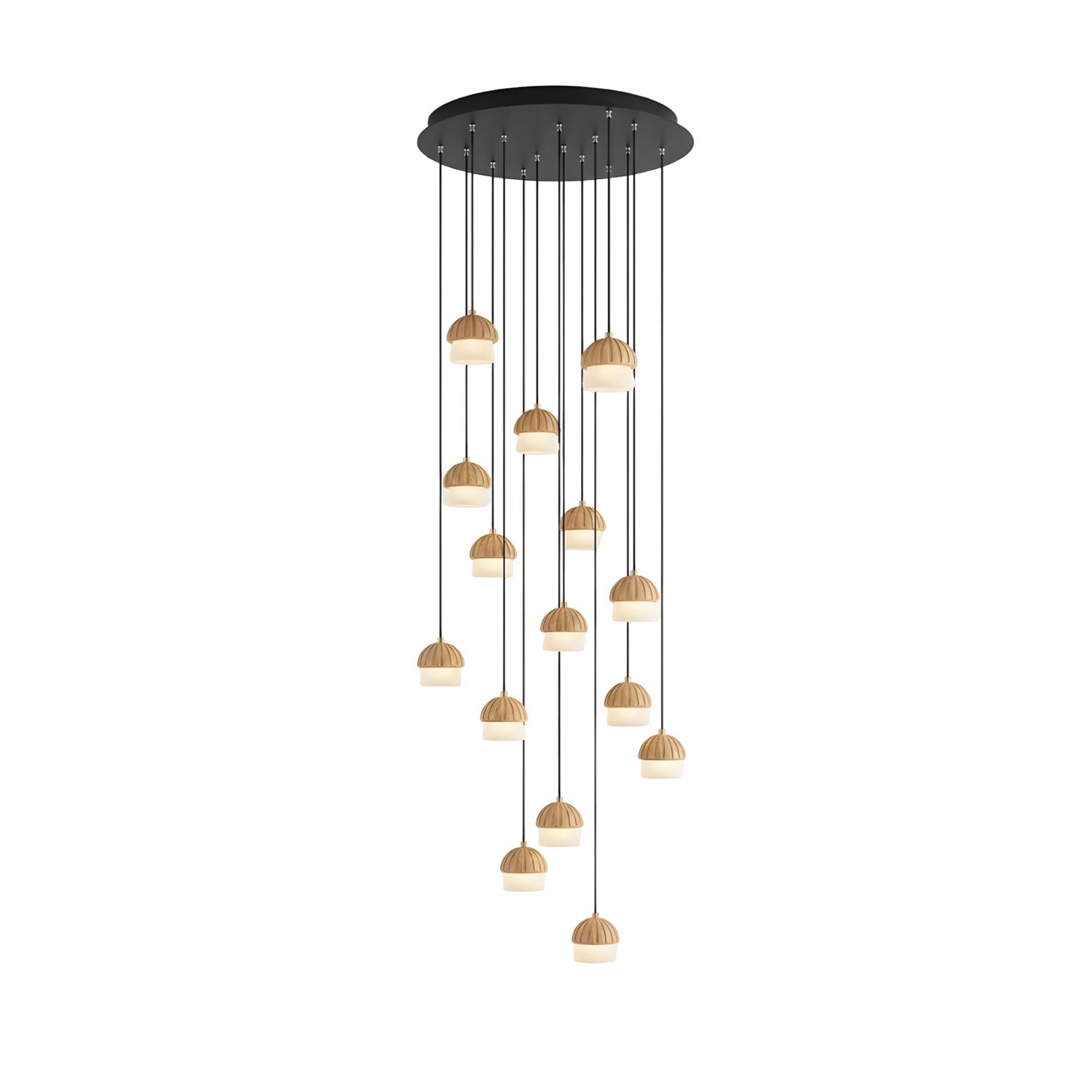Mushroom Cluster Chandelier - Vakkerlight
