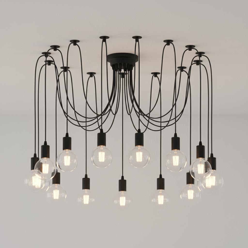 Spider Ceiling Chandelier - Vakkerlight