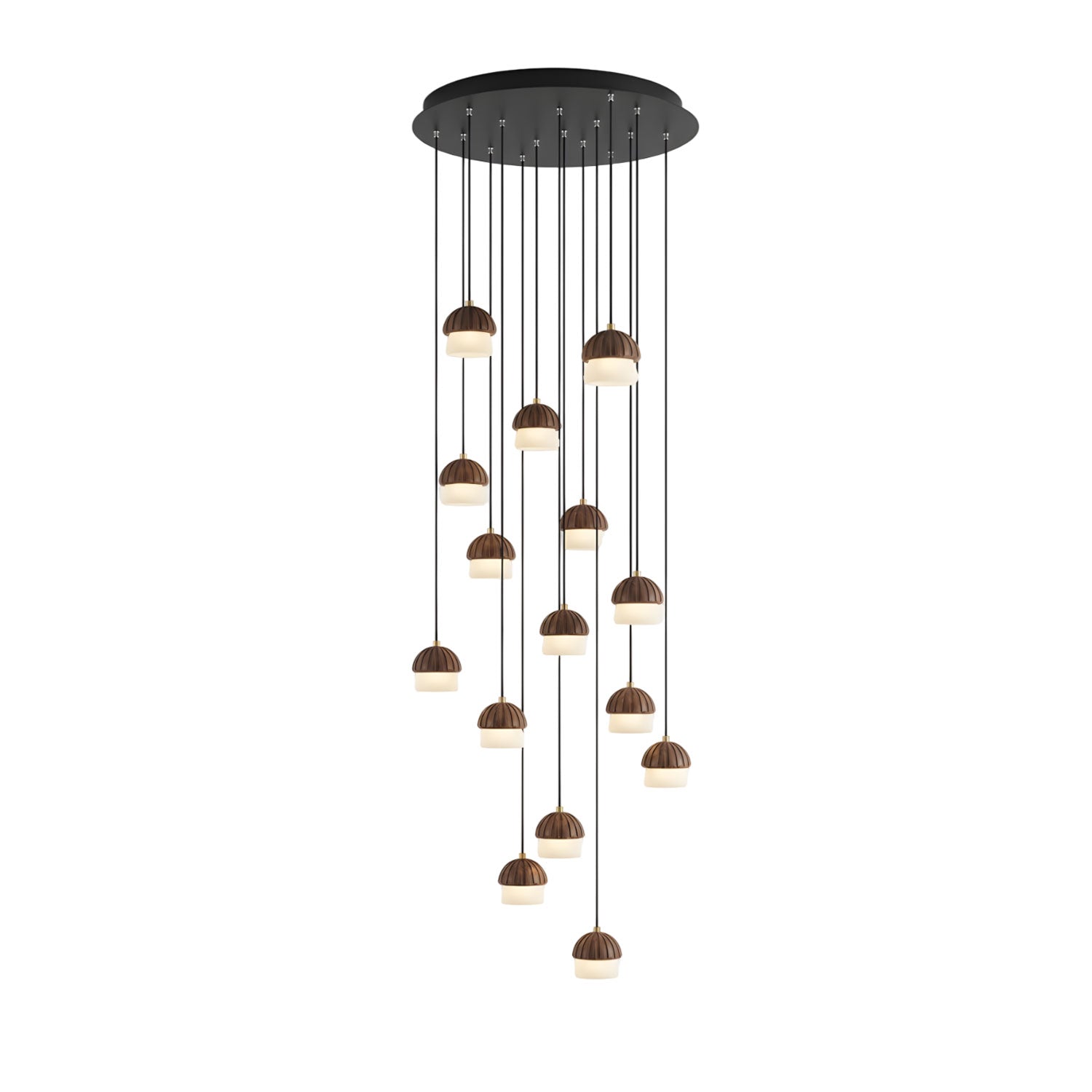 Mushroom Cluster Chandelier - Vakkerlight