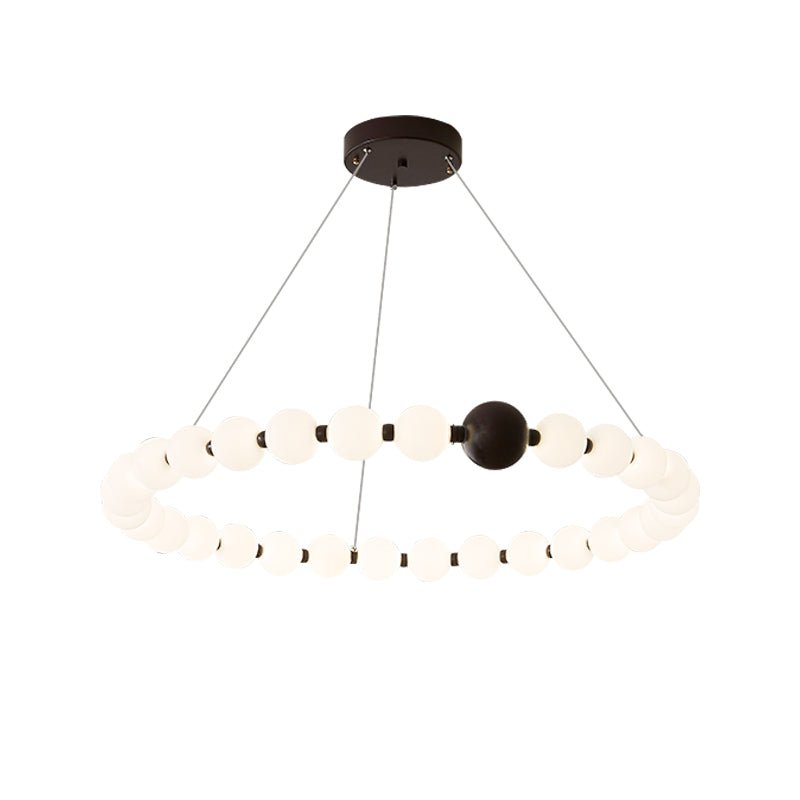Celestial Bead Ring Chandelier - Vakkerlight