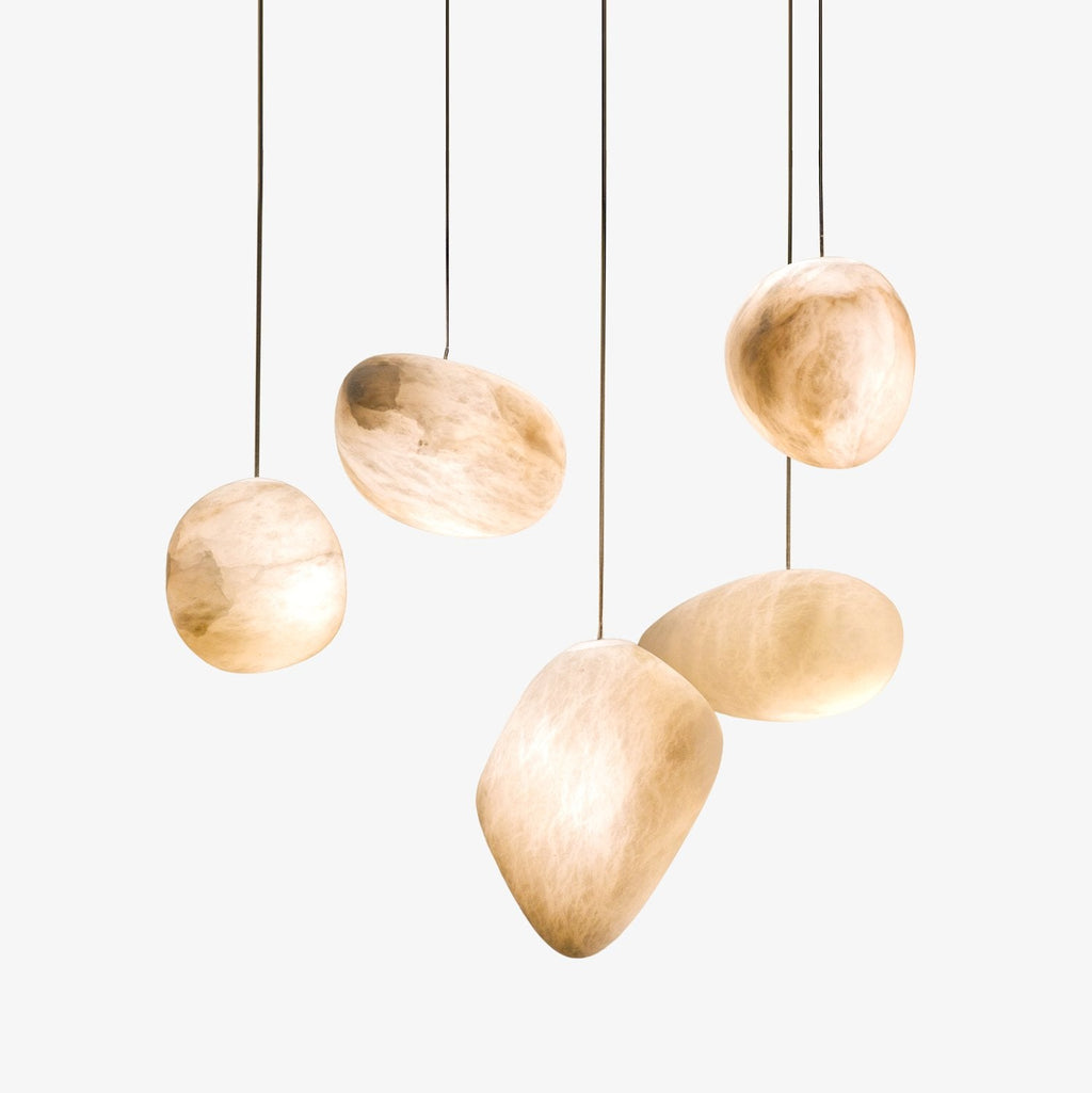 Lampă suspendată Pebbles Alabastr