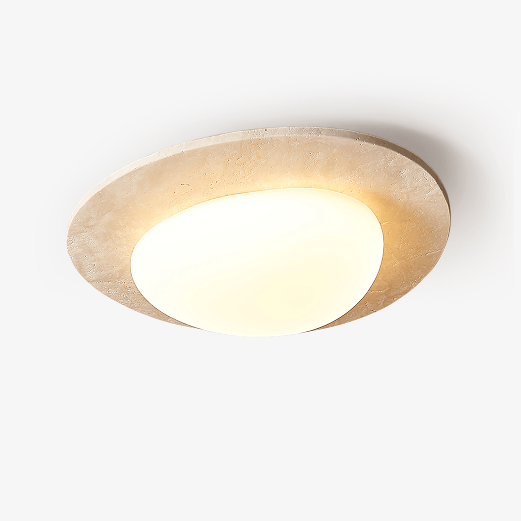 Lampă de tavan Aurora din piatră