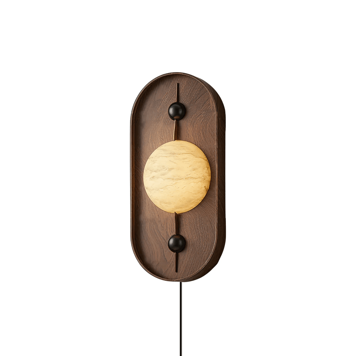Lampă de perete cu priză Bezel Alabastr