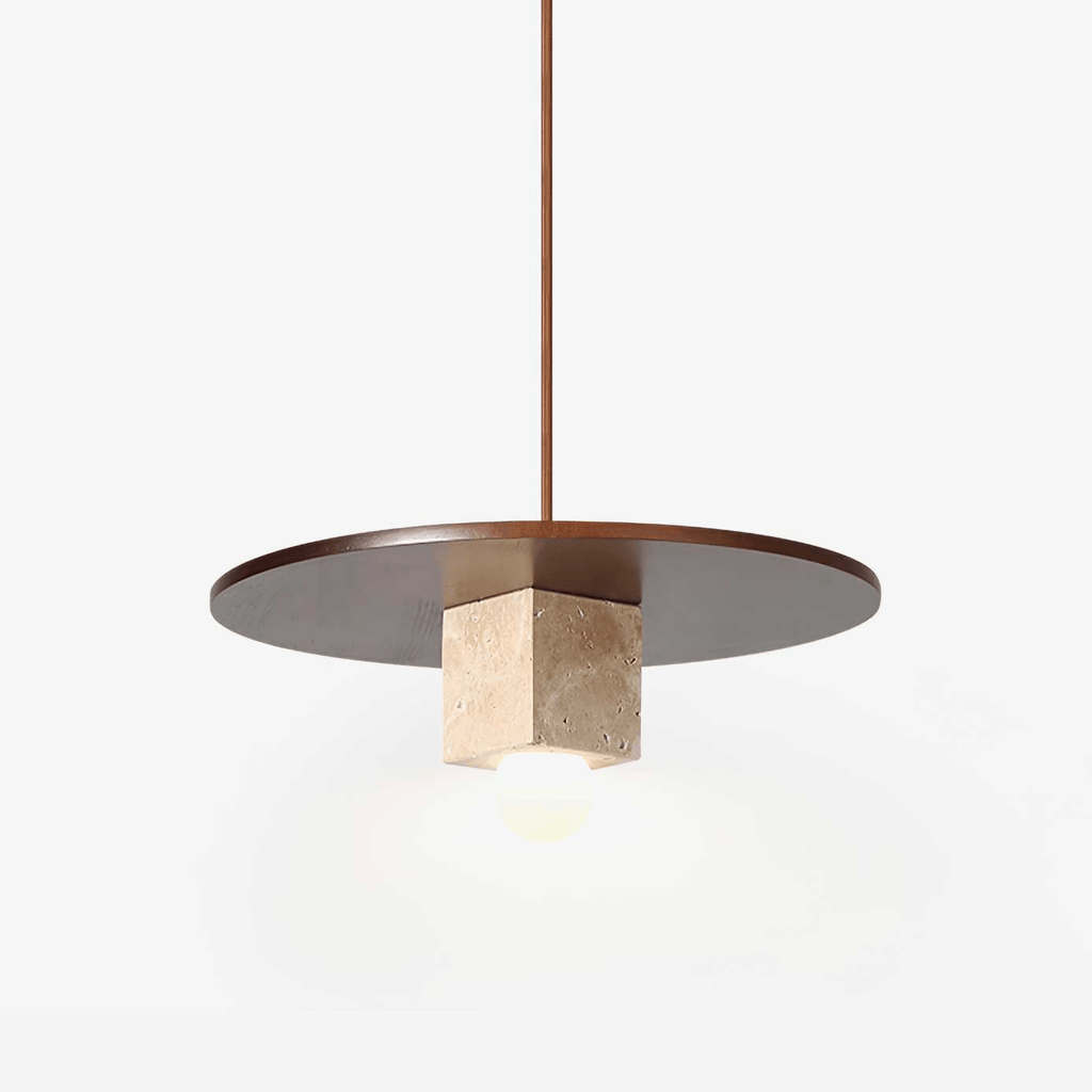 Lampă suspendată Tondo Stone Disc