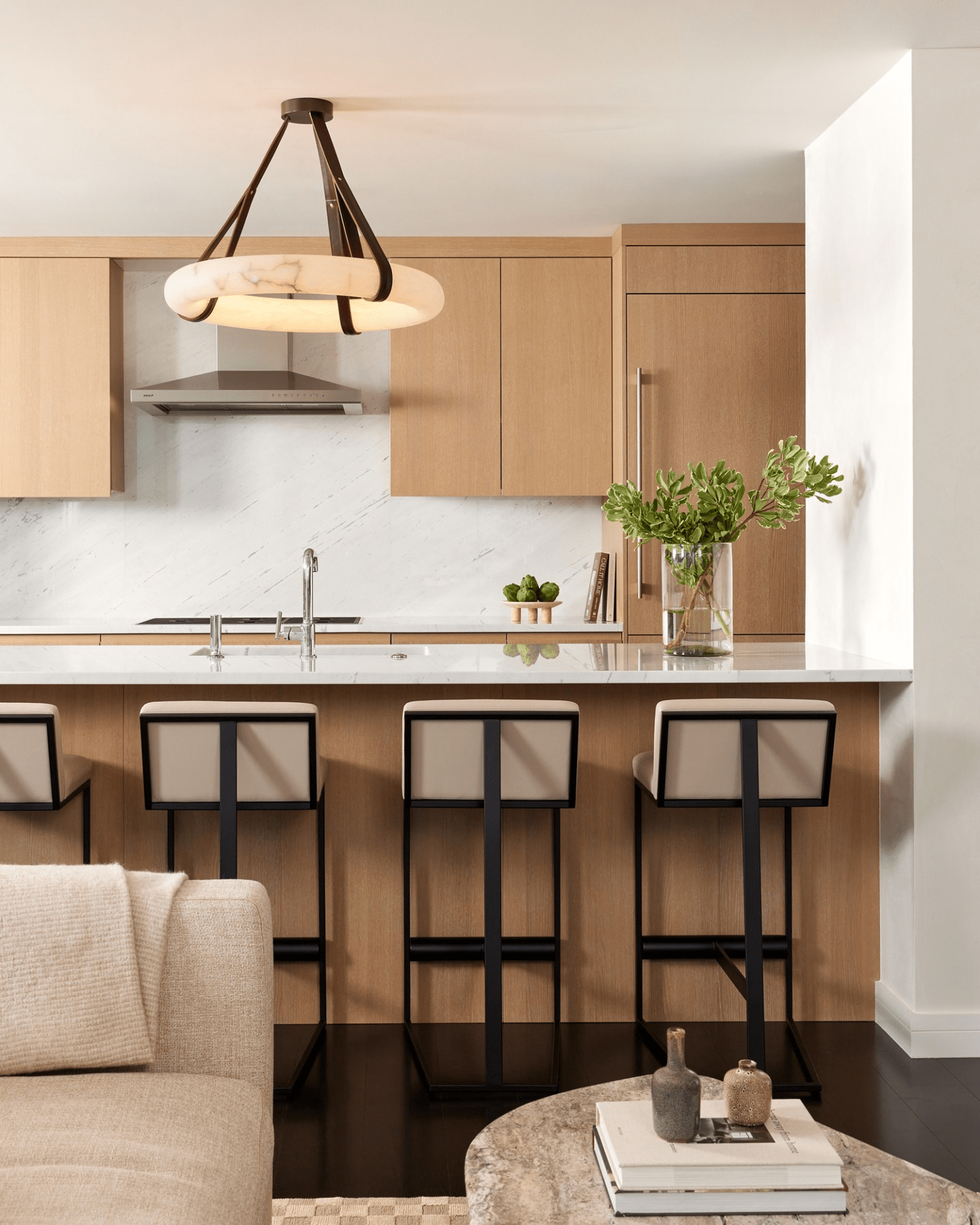 Oslo Alabaster Pendant Light B