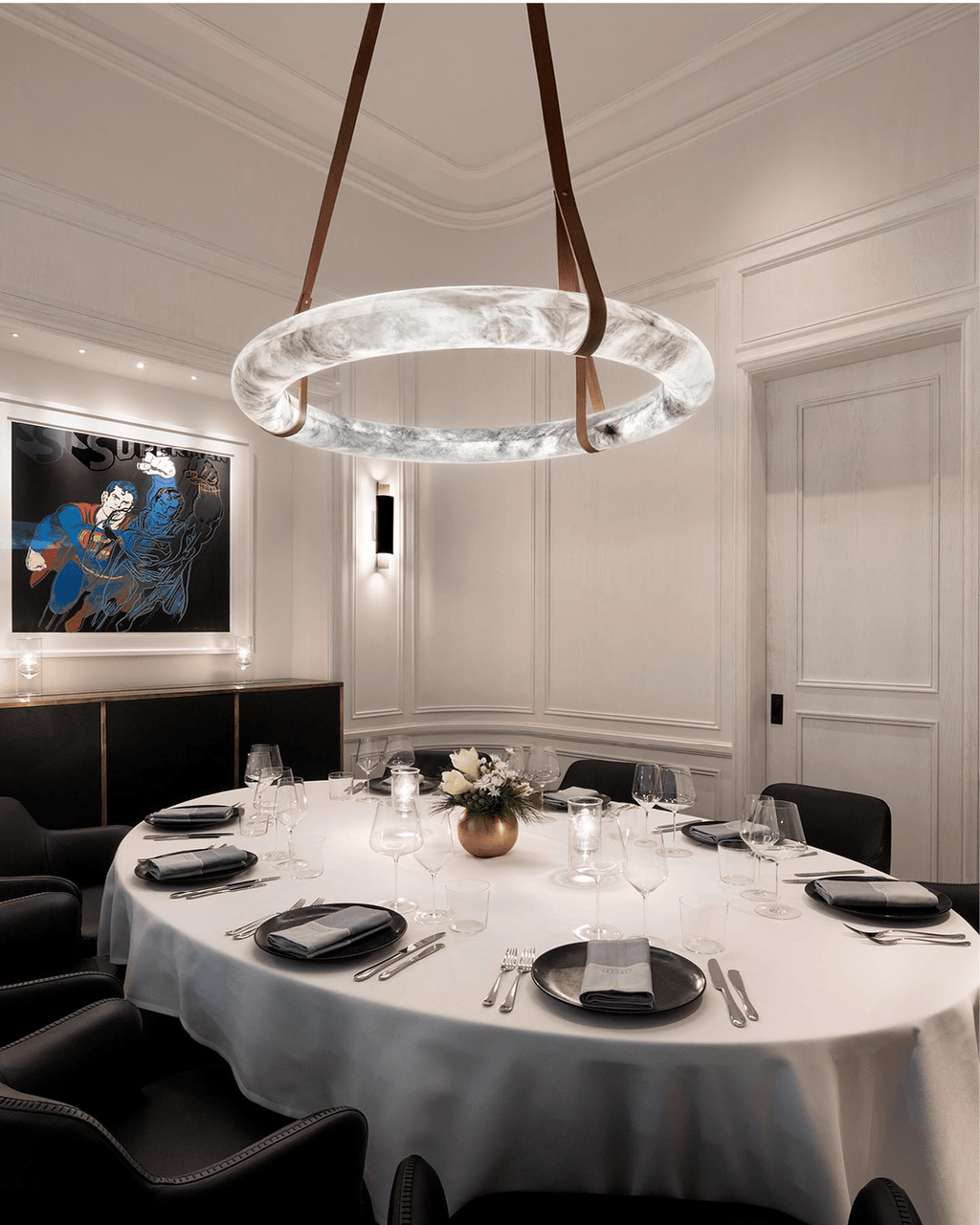 Oslo Alabaster Pendant Light B