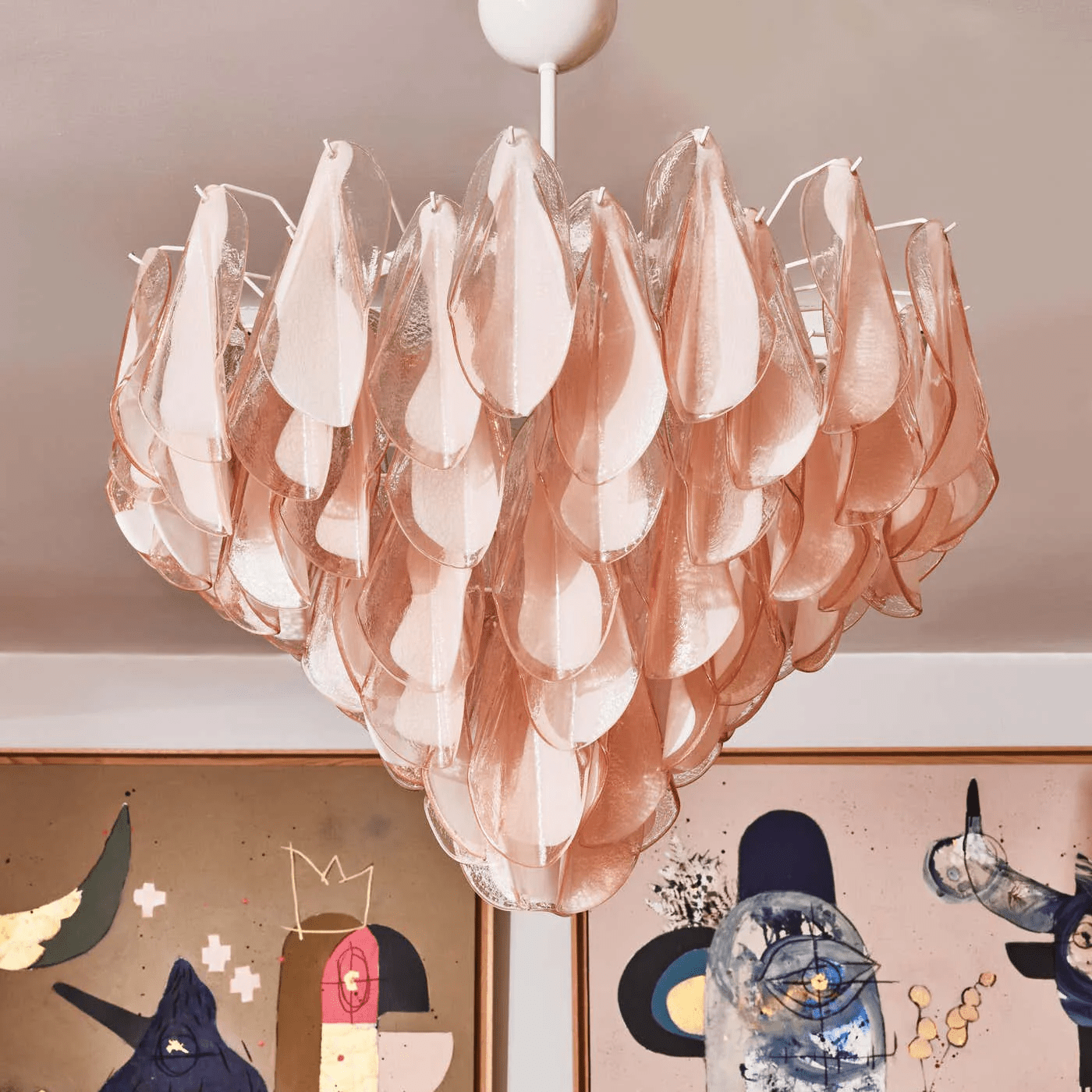 Vivara Glass Chandelier
