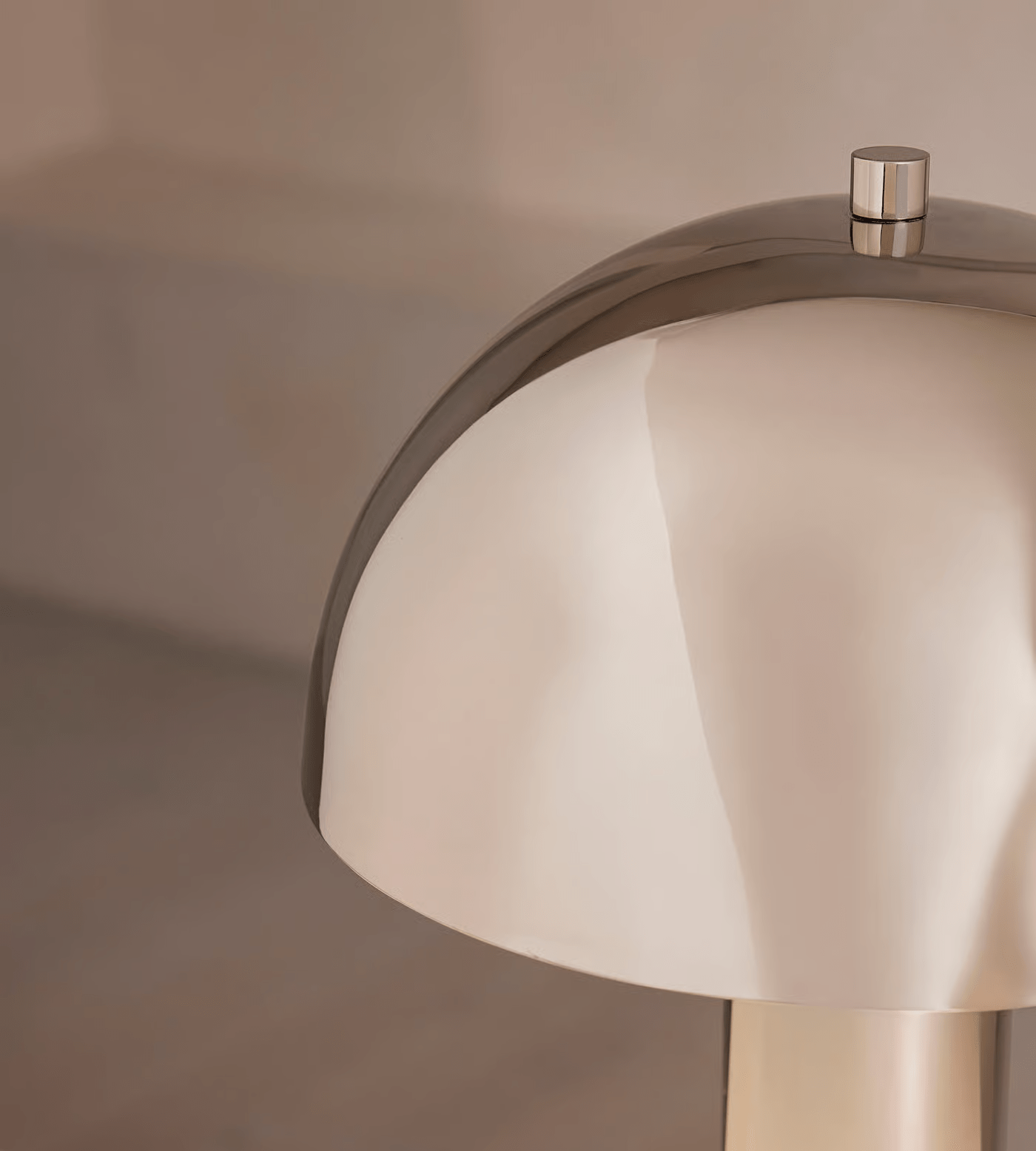 Luno Chrome Table Lamp