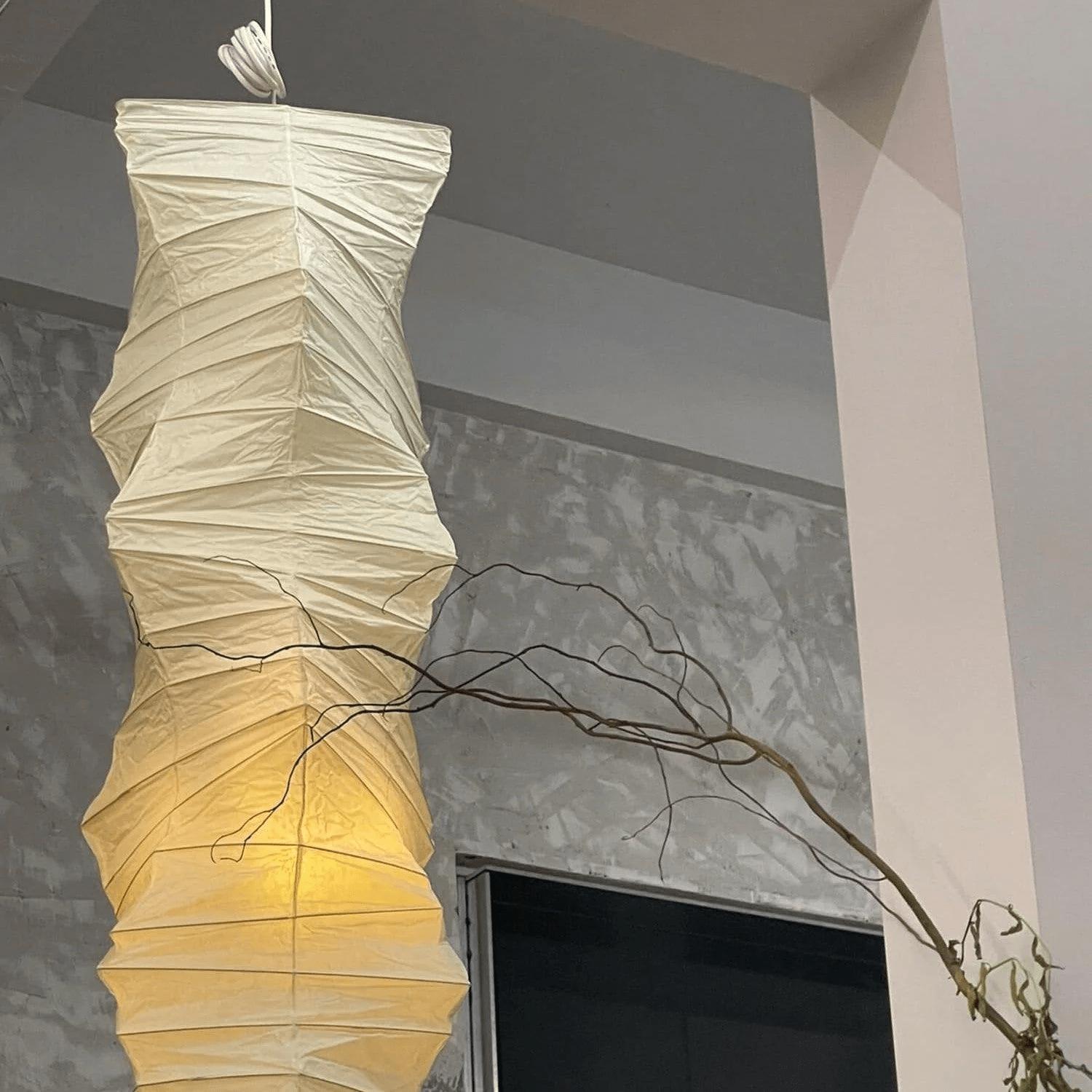 Lampă suspendată Washi Paper 33N