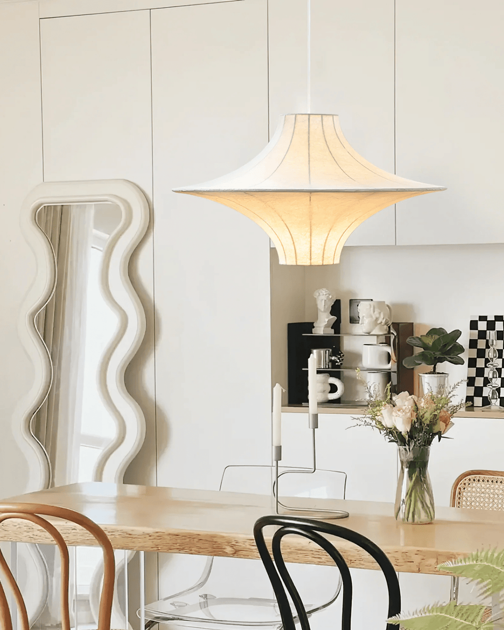 Caela Silk Pendant Lamp