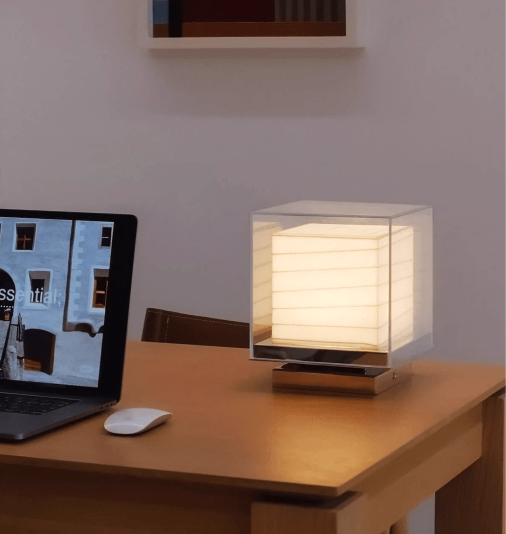 Lampă de masă Lumo Cube