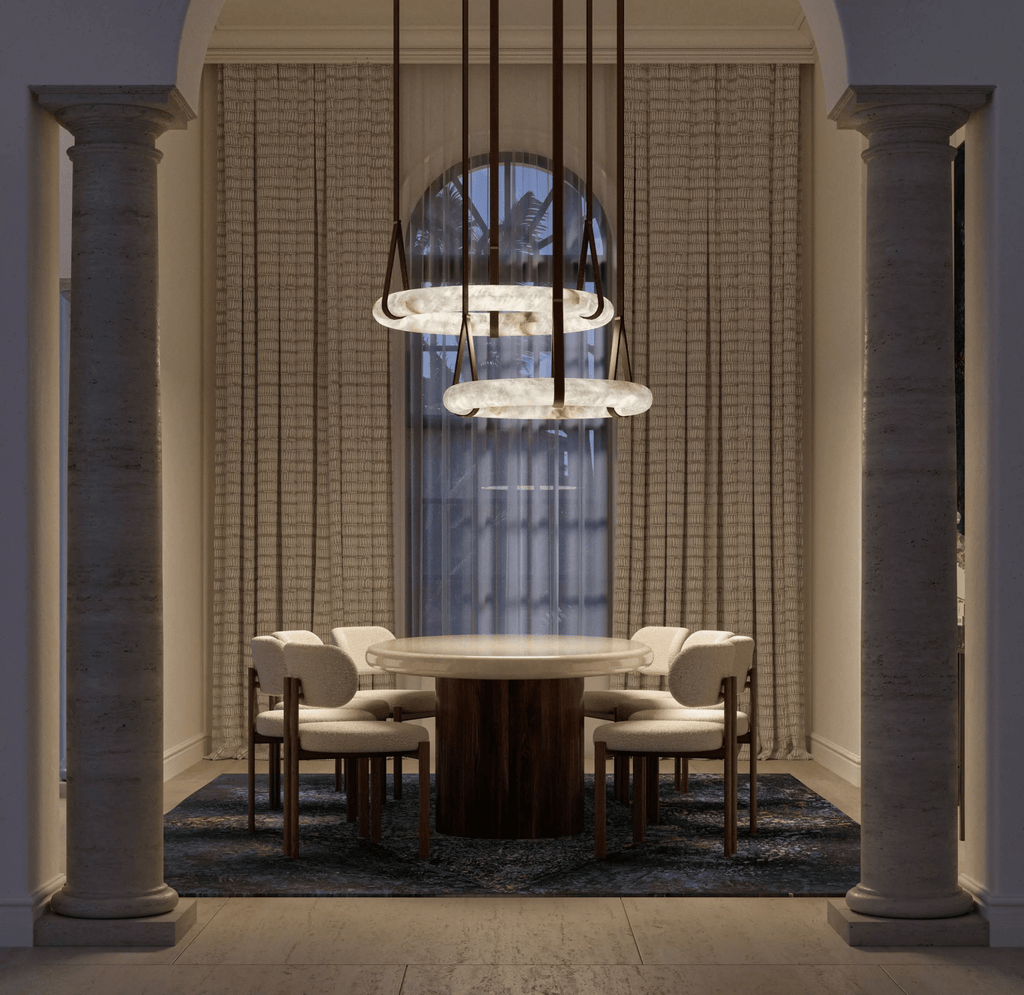 Oslo Alabaster Pendant Light A