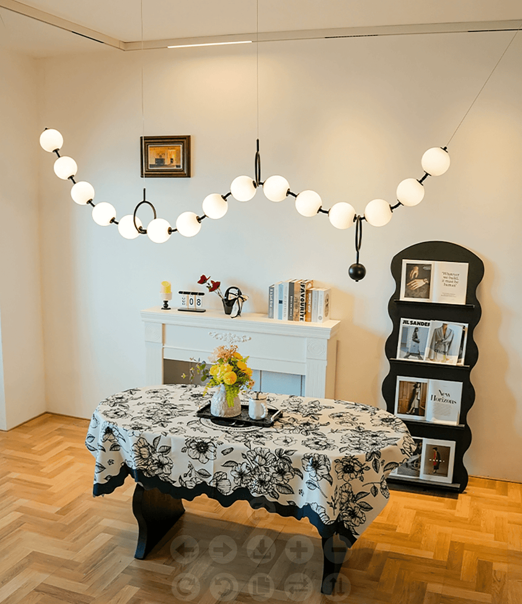Lampă cu pandantiv LED cu colier 
