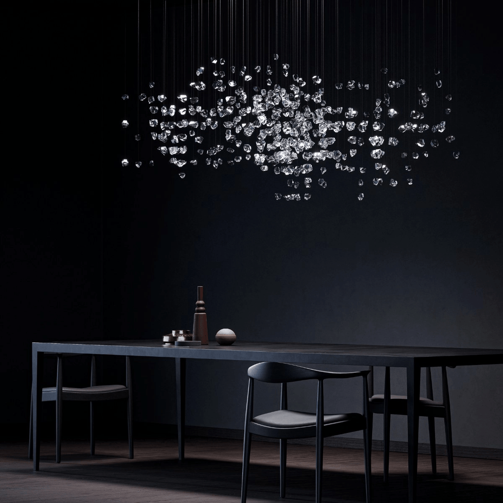 Raw Crystal Customize Chandelier