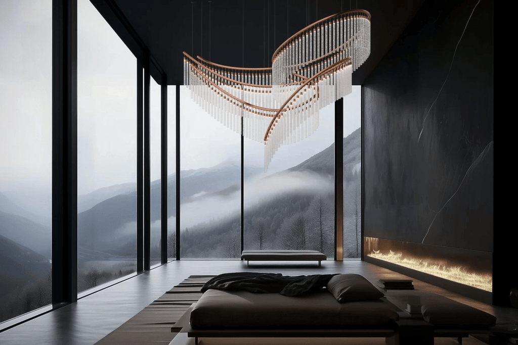 Rivella Cascade Fringe Chandelier