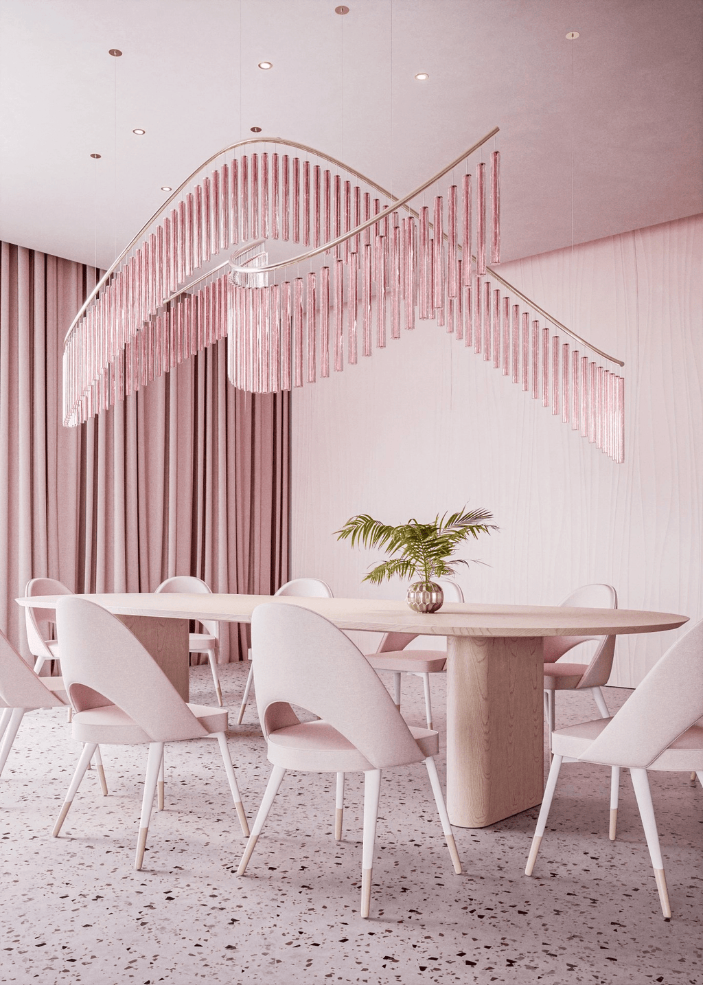 Rivella Cascade Fringe Chandelier