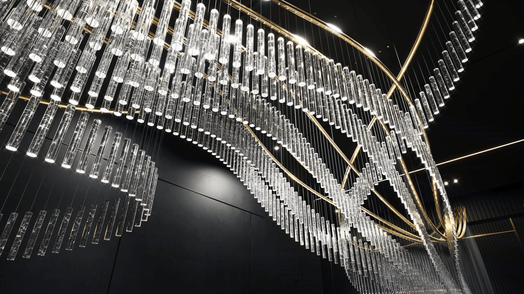 Rivella Cascade Fringe Chandelier