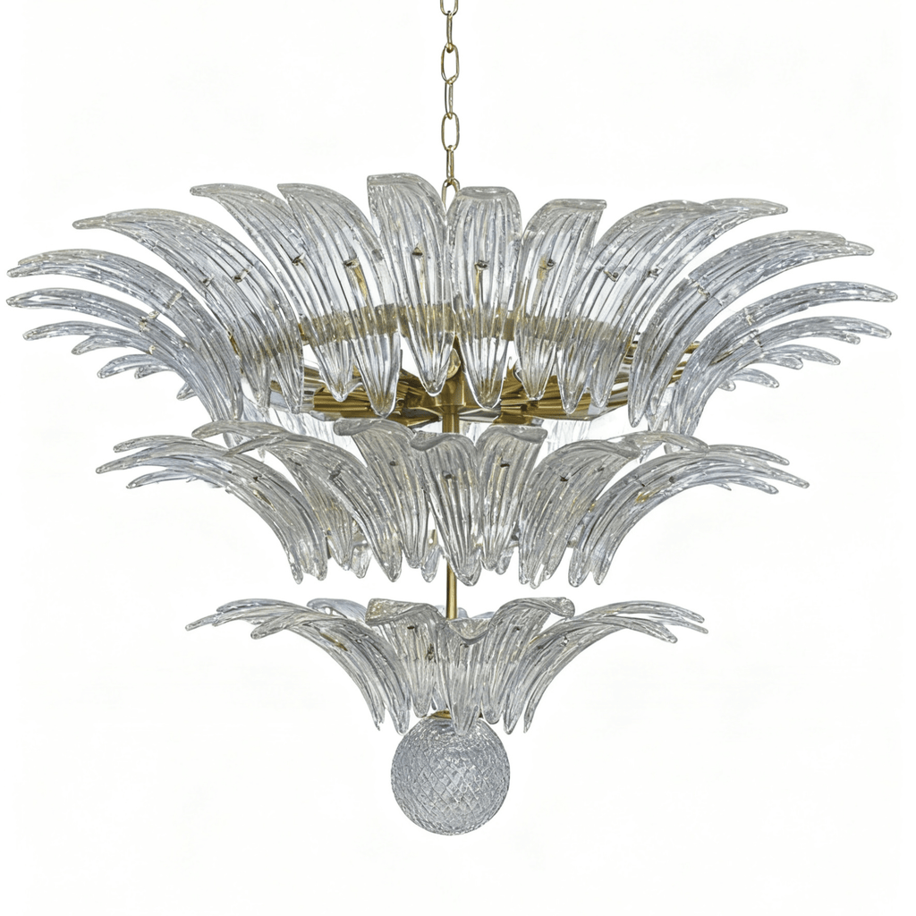 Palm Grove Murano Chandelier