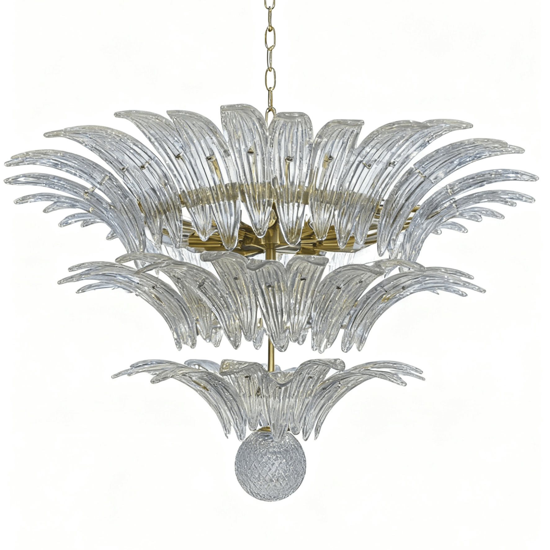 Palm Grove Murano Chandelier
