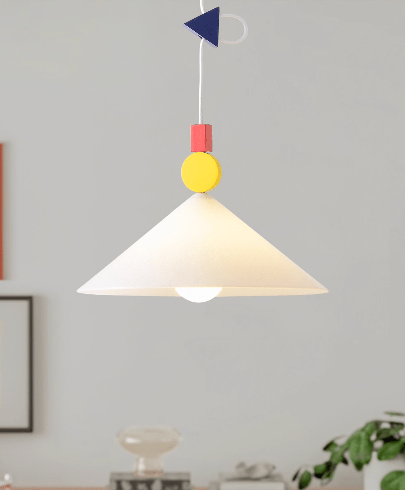 Lampă cu pandantiv capricioasă