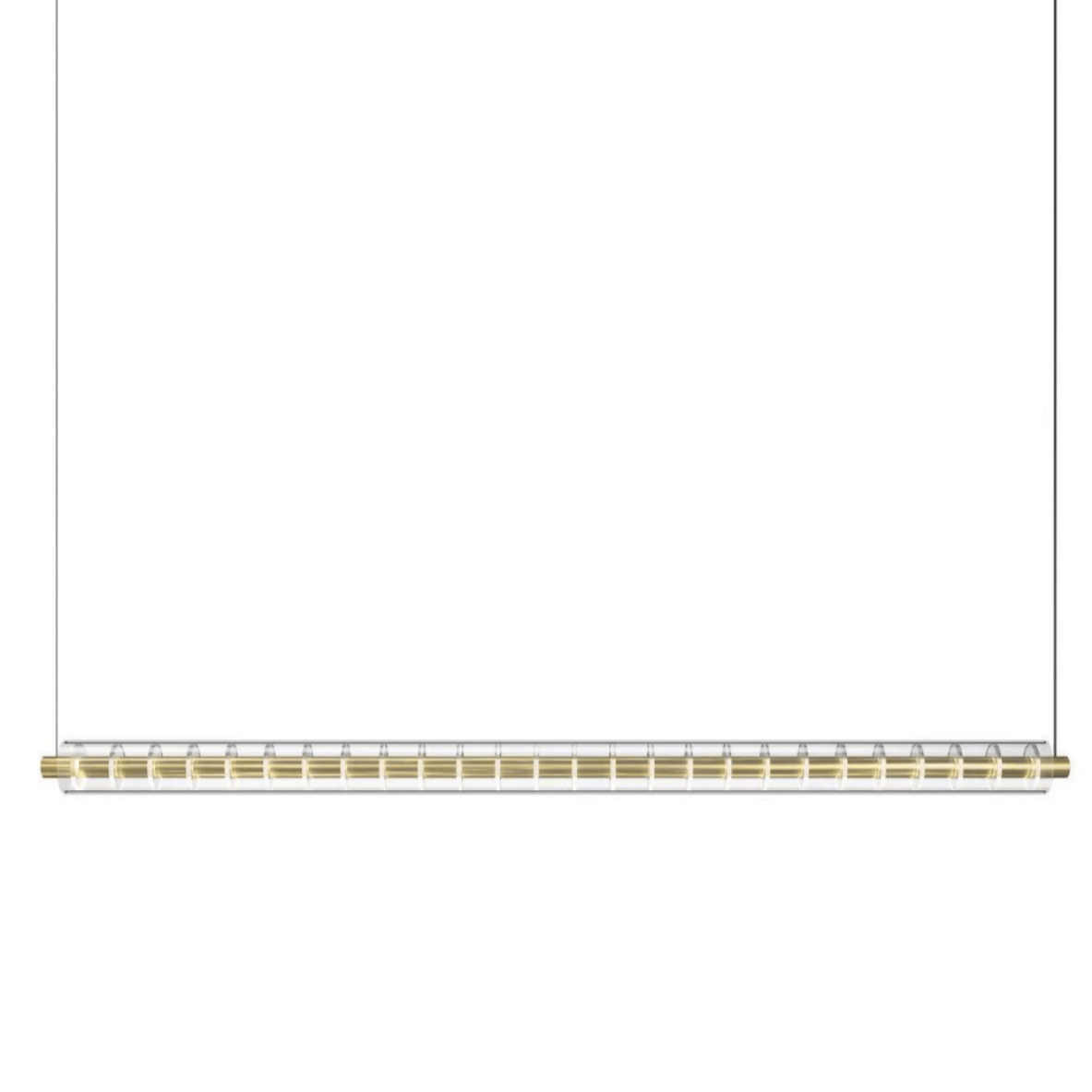 Golden Grid Linear Pendant Lamp - Vakkerlight