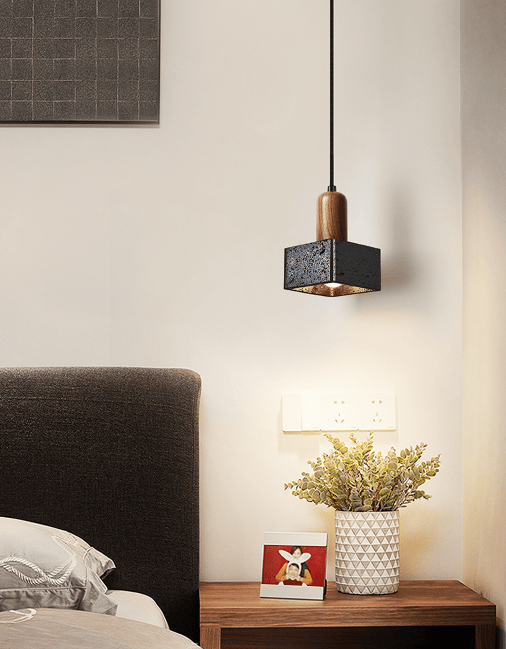 Lampă suspendată Lava Cube