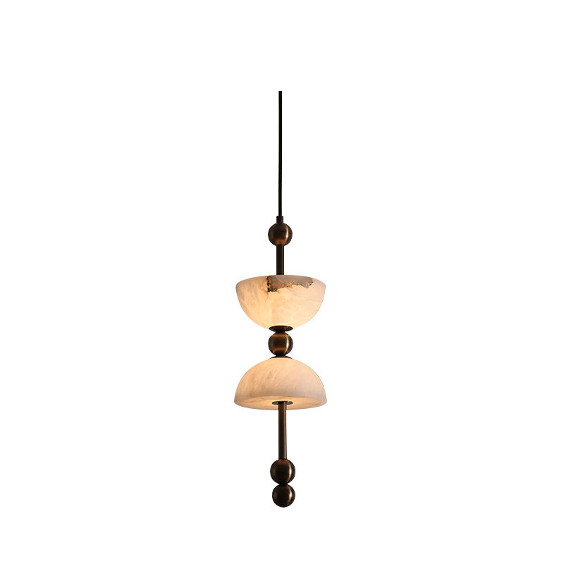 Duo Alabaster Pendant Lamp - Vakkerlight