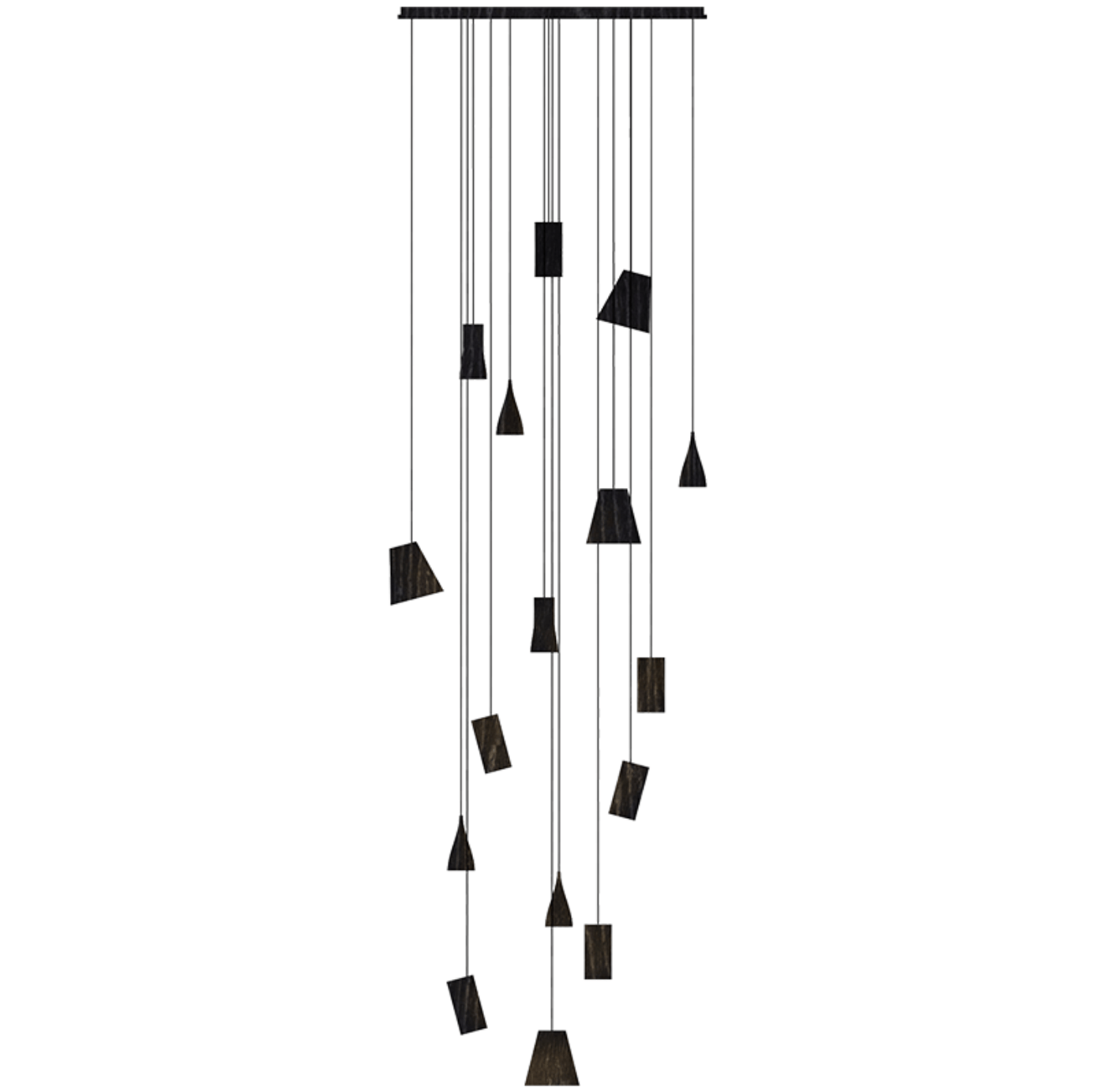 Nordic Tilted Wood Pendant Light - Vakkerlight