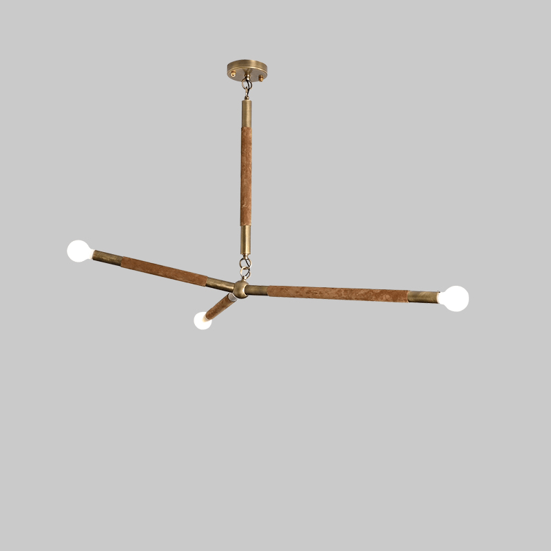 Wrapped Linear Chandelier - Vakkerlight