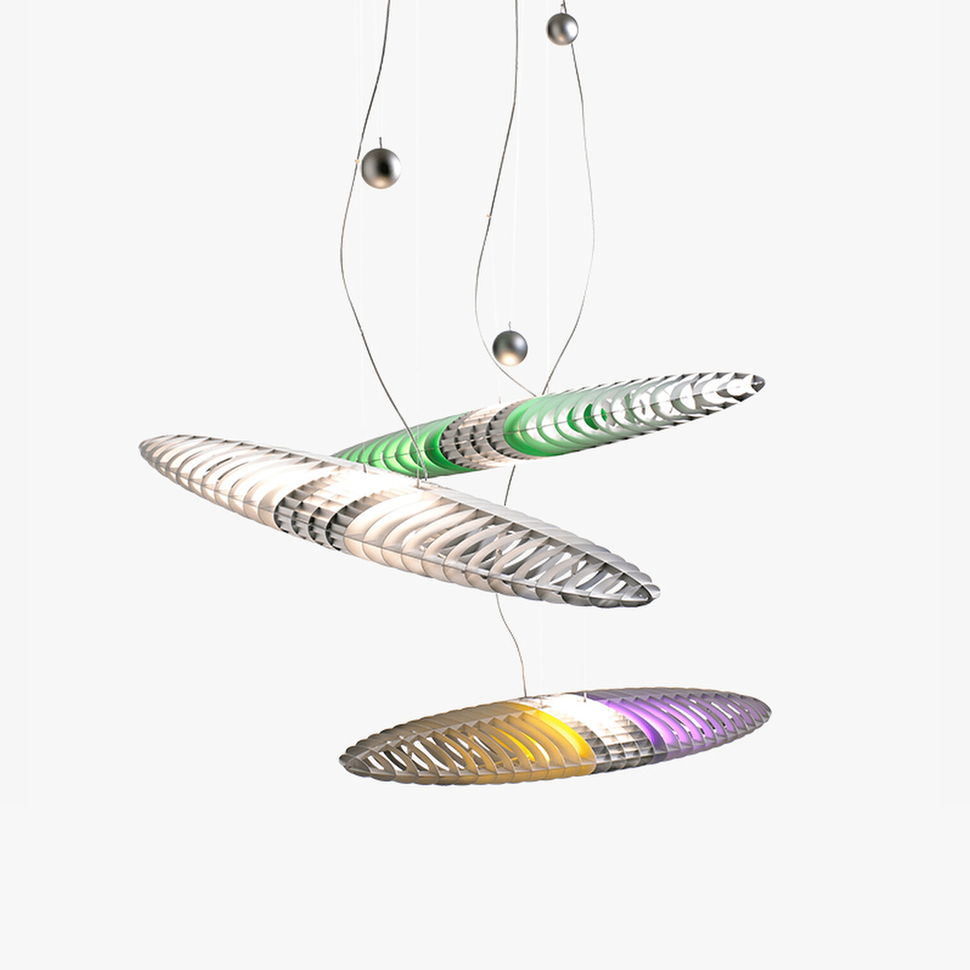Lampă suspendată Chroma Glide