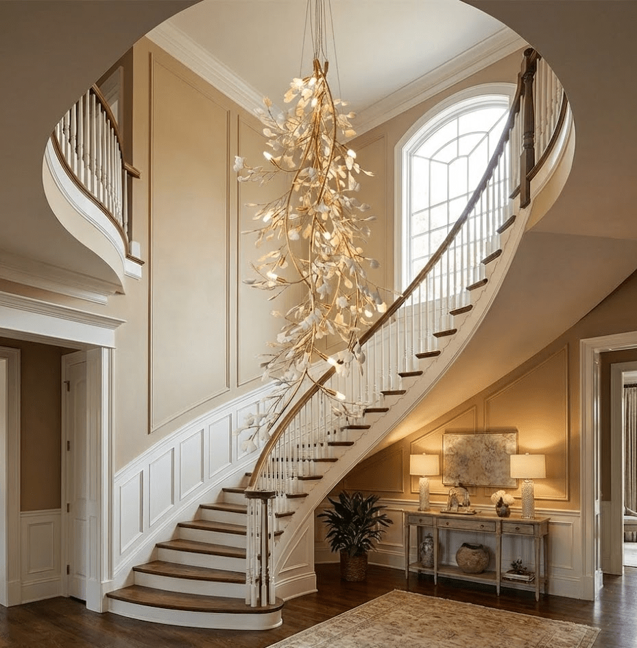 Gingko Long Branch Chandelier