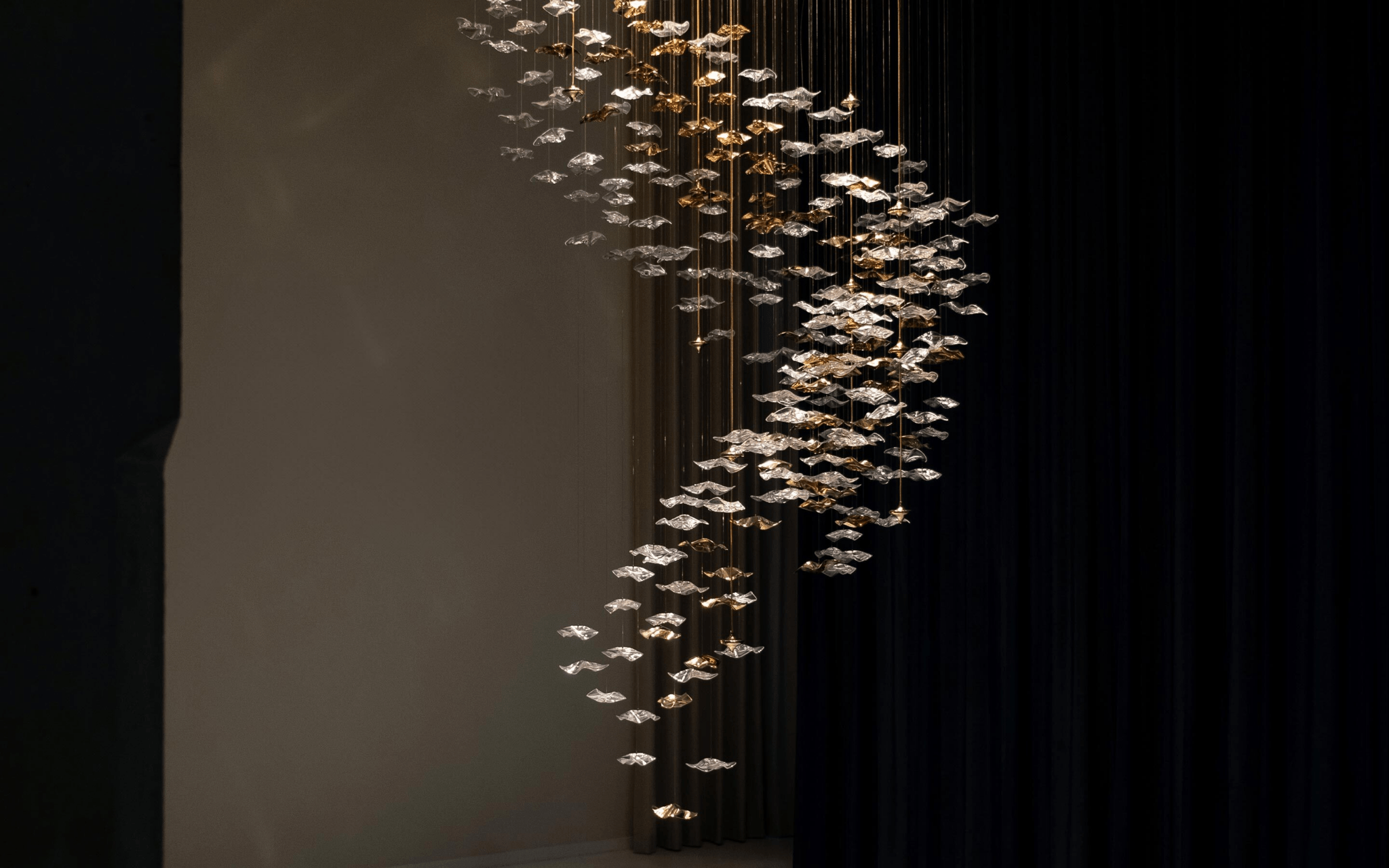 Tidal Art Glass Pendants Lamp