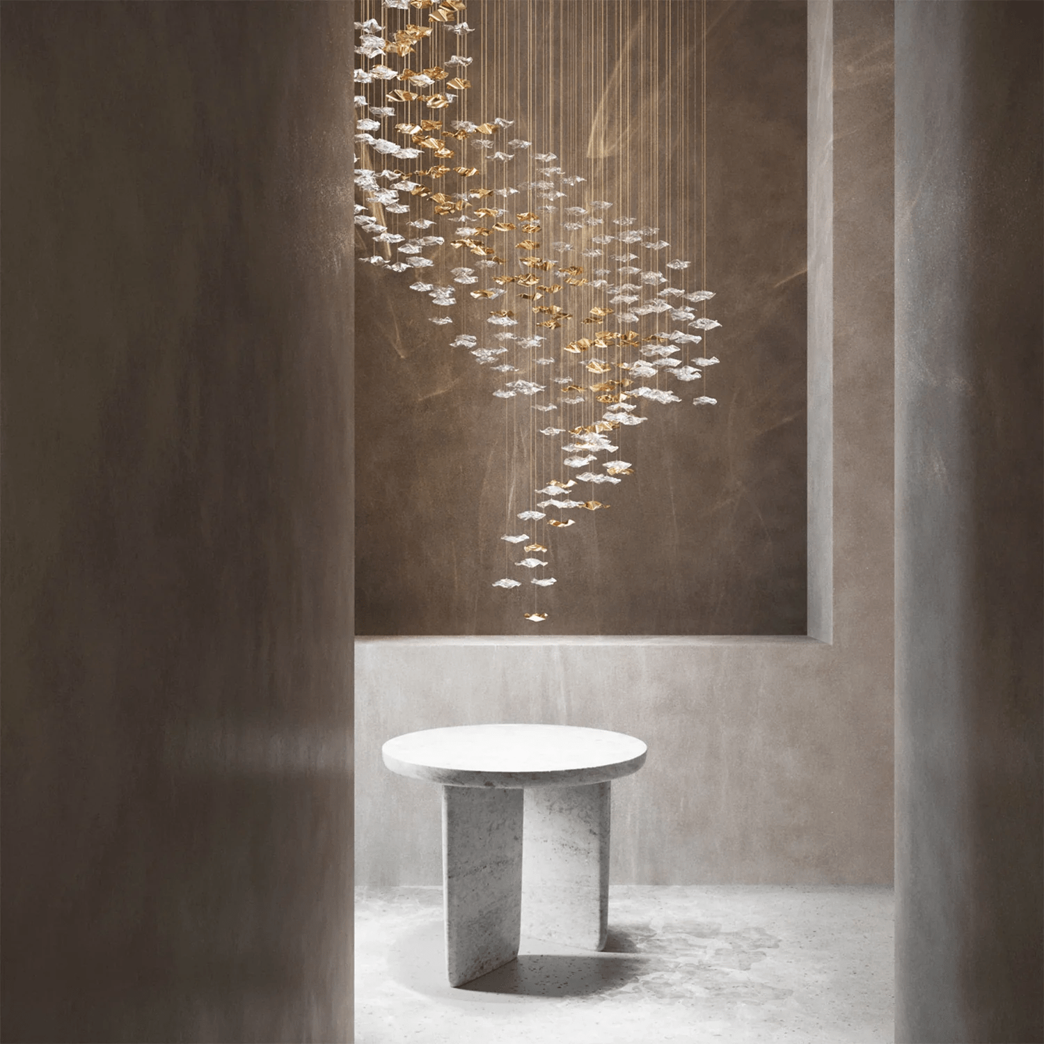 Tidal Art Glass Pendants Lamp