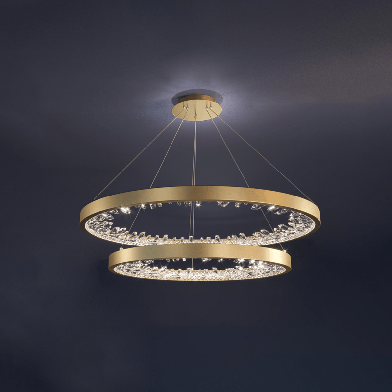 Luxury Circle Crystal Chandelier - Vakkerlight