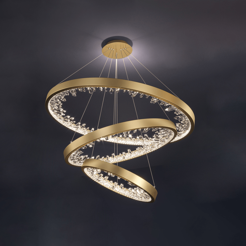 Luxury Circle Crystal Chandelier - Vakkerlight