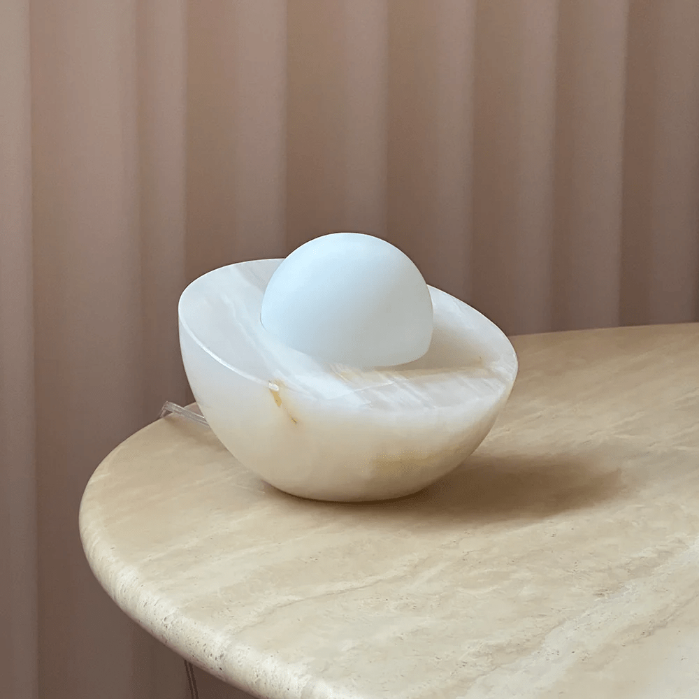 Lampă de masă Halo Pebble Stone