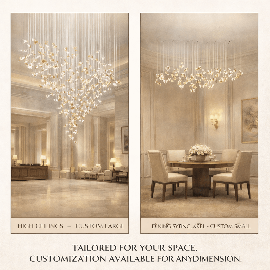 Frosted Petals Frozen Chandelier - Vakkerlight