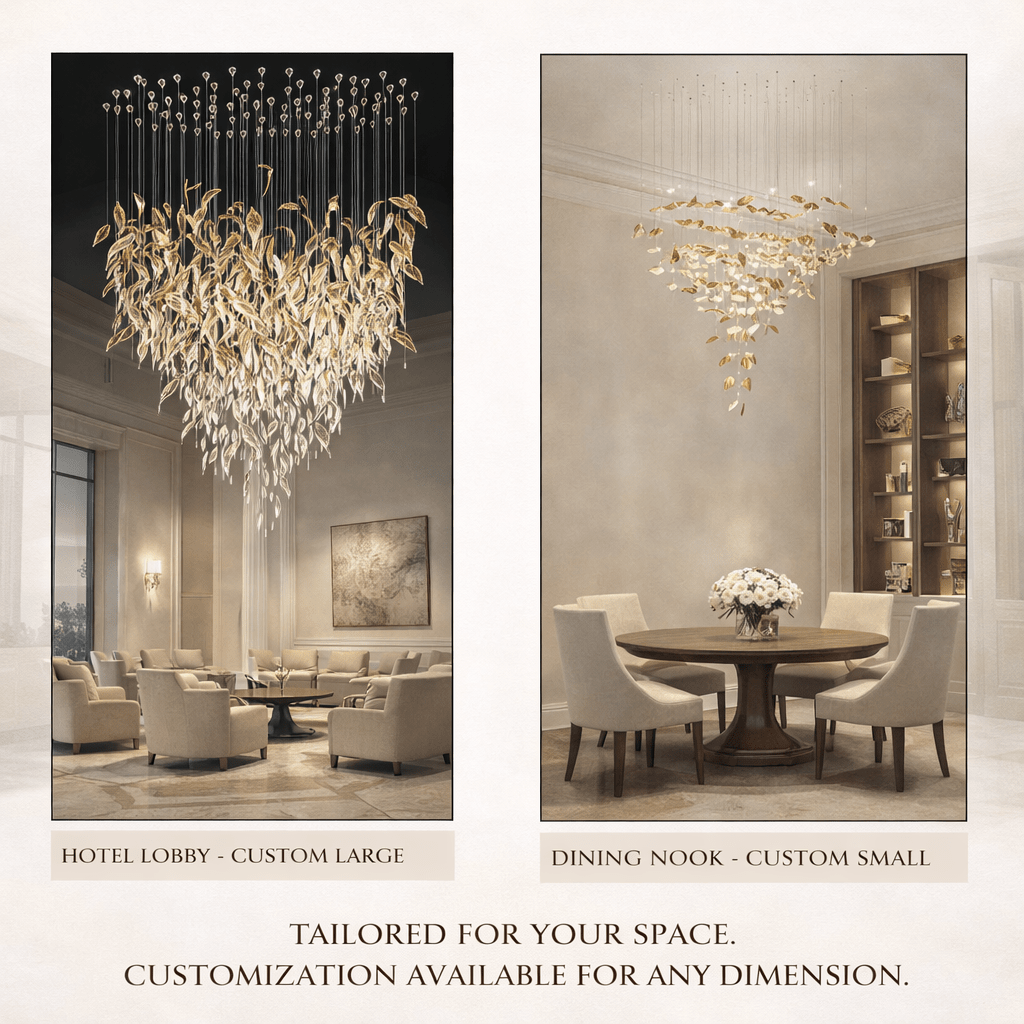 Fluttering Leaves Chandelier - Vakkerlight
