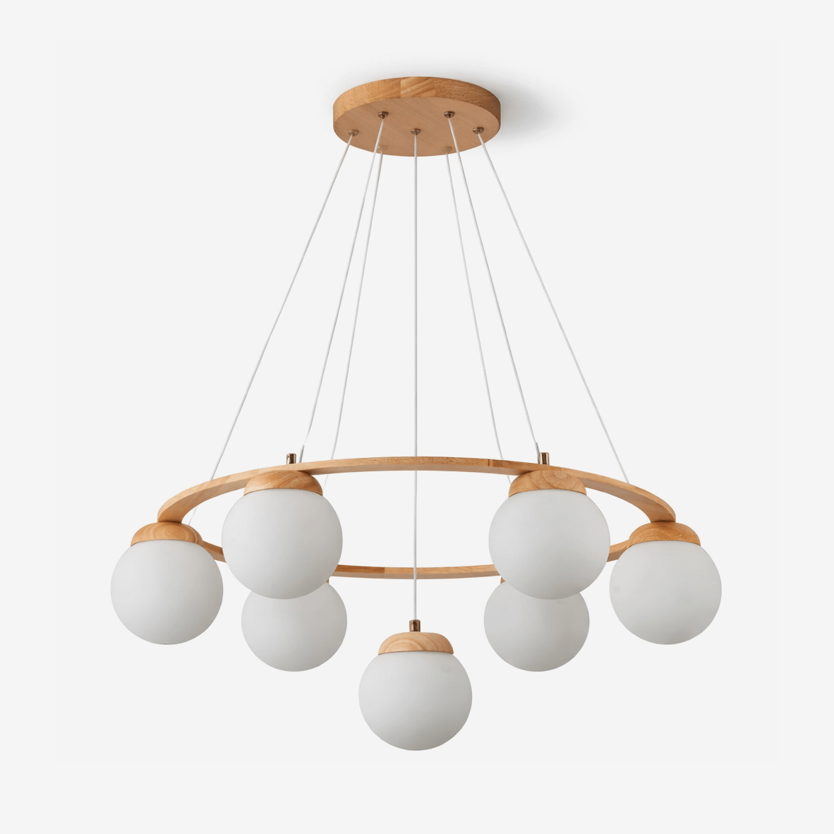 Miira Wood Chandelier - Vakkerlight