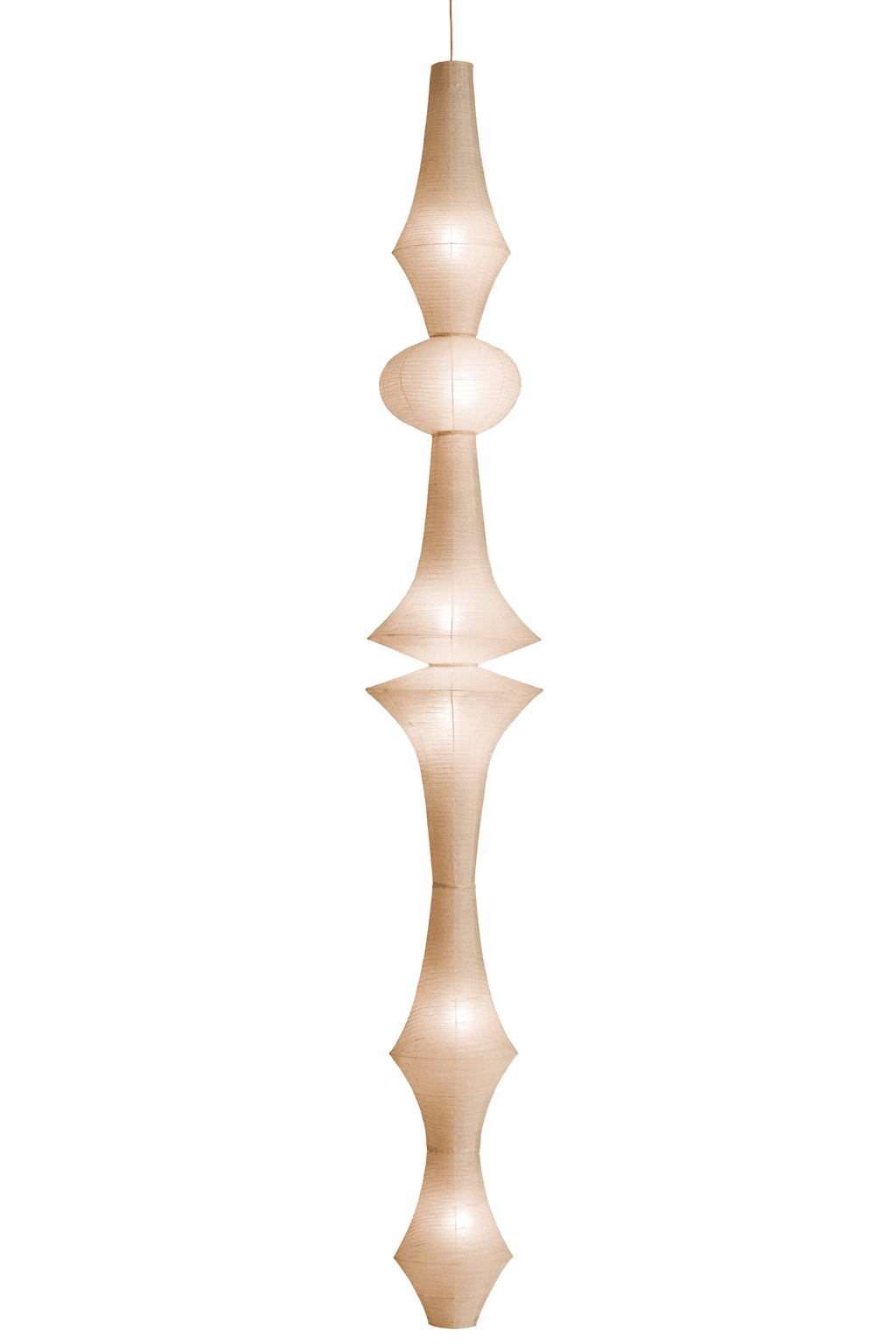 Washi Paper E Pendant Light