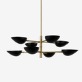 Vespera Brass Chandelier - Vakkerlight
