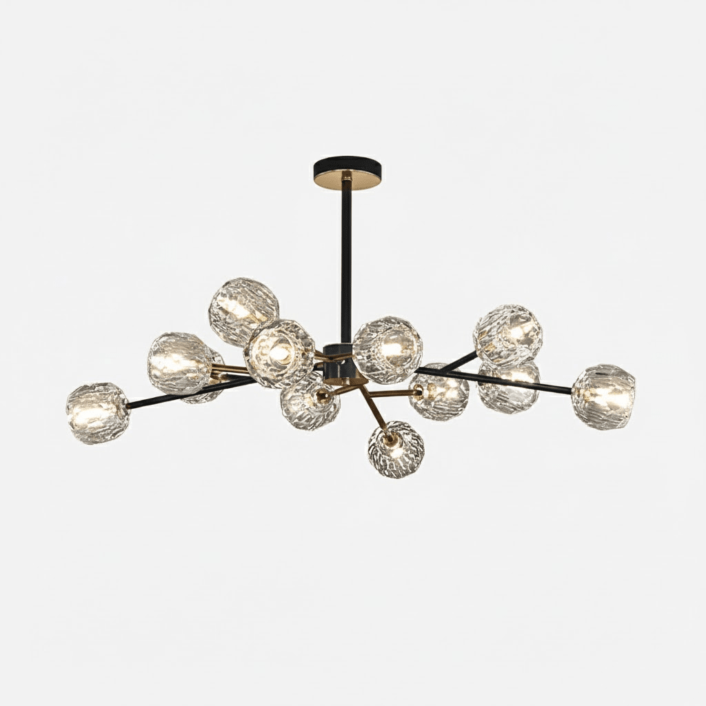Crystal Ball Round Cluster Chandelier - Vakkerlight