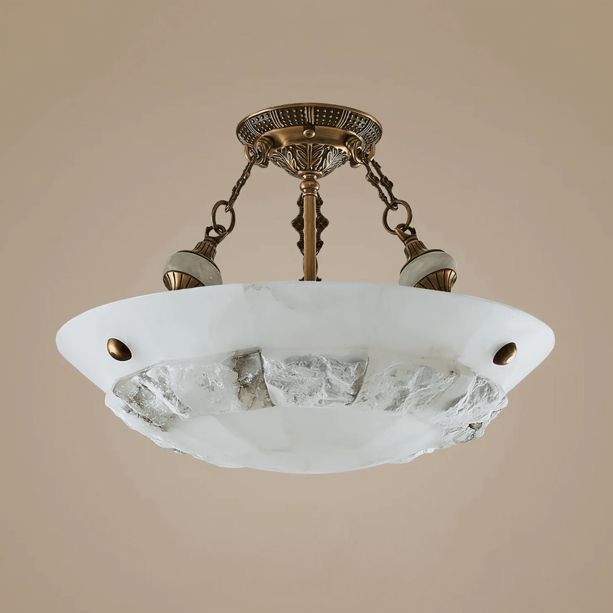 Aureon Alabaster Ceiling Light