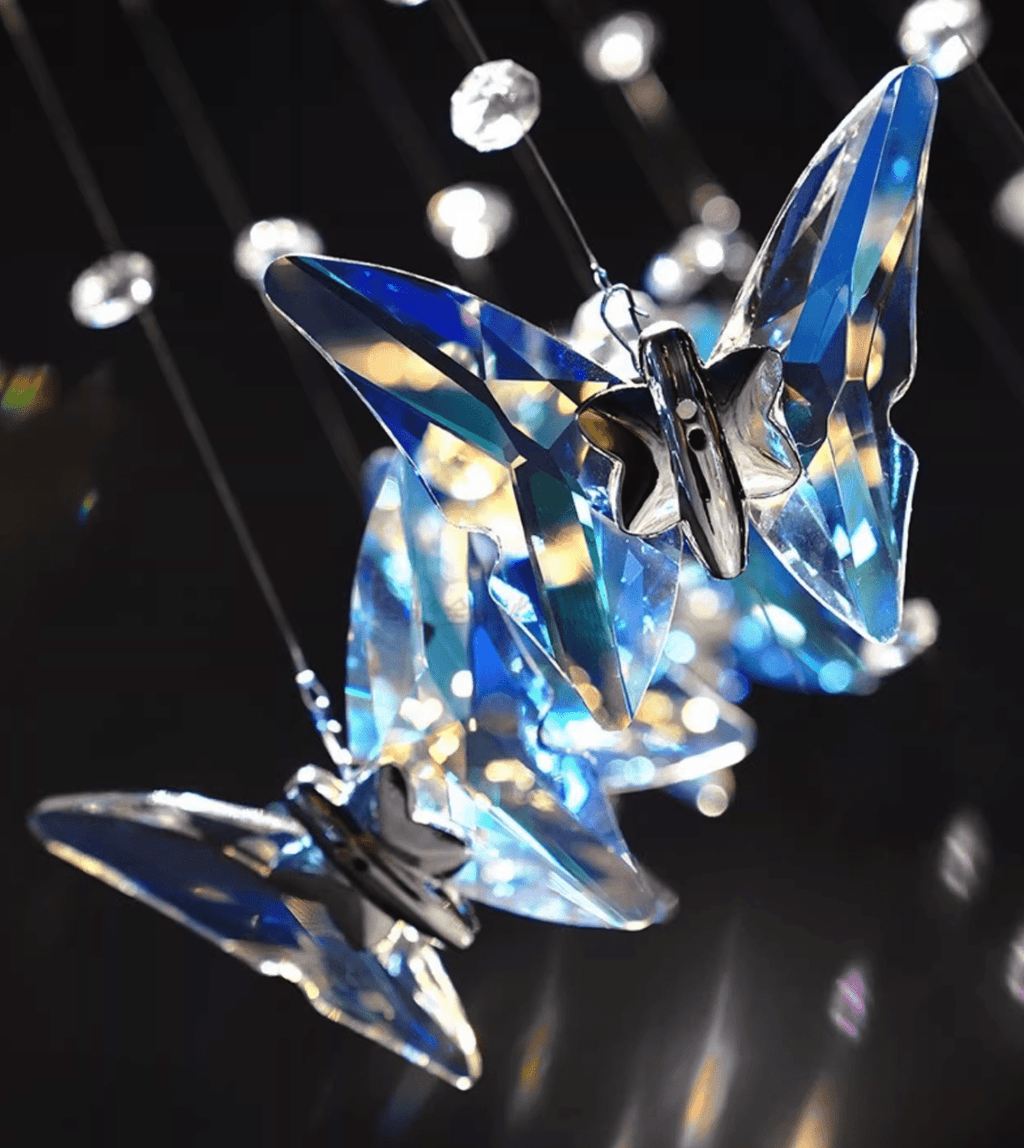 Crystalwing Butterfly Chandelier